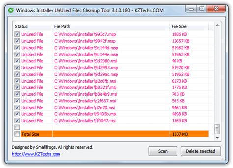 3 Ways To Safely Delete Unused Msi And Msp Files From Windows Installer