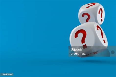 Dice With Question Mark Stock Photo Download Image Now Question