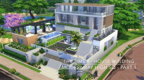 The Sims 4 House Building The Bloom S Modern Home Part 1 Youtube Vrogue