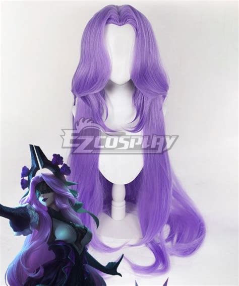 League Of Legends LOL Withered Rose Syndra Purple Cosplay Wig Cosplay Wigs Cosplay Wigs