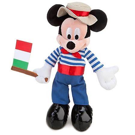 Mickey mouse takes on new adventures finding himself in silly situations in different settings. Disney Plush - Italy World Showcase Mickey Mouse Plush Toy