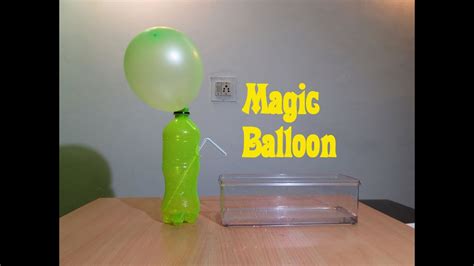 Balloon Magic Physics Experiment Easy Tutorials Youtube