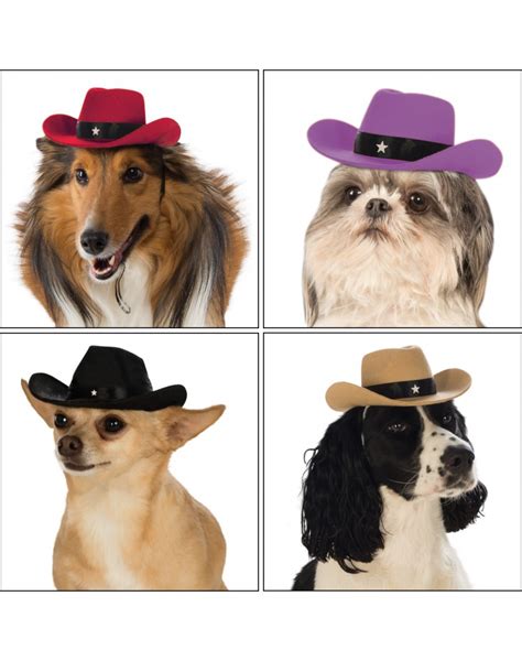 Dog Cowboy Hat Costume Accessory