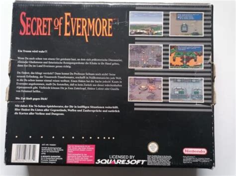 Search And Collect On Twitter Snes Secret Of Evermore In Ovp Big Box