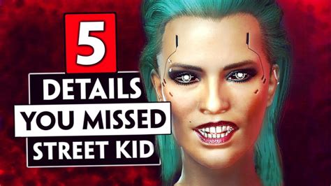 5 Details You Probably Missed In The Street Kid Lifepath Cyberpunk