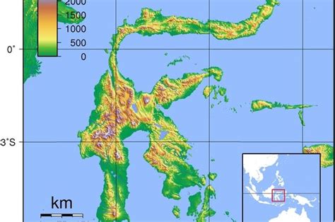 Kondisi Geografis Pulau Sulawesi Berdasarkan Peta Materi Kelas Sd Bobo