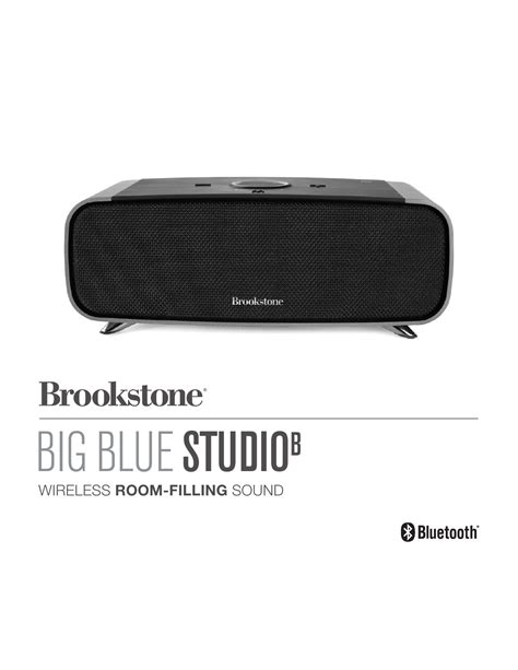 Brookstone Big Blue Studio Manual Manualzz