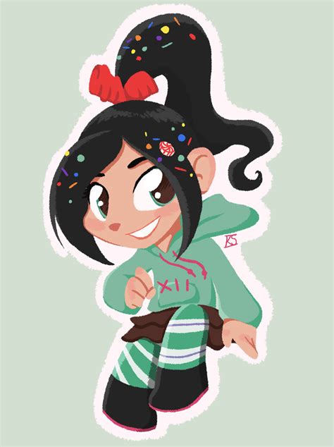 Vanellope Von Schweetz By Glamourkat On Deviantart