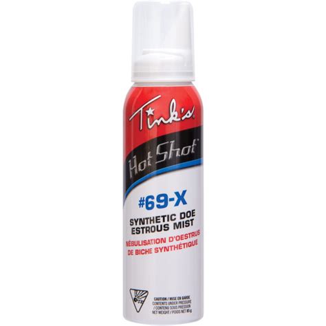 tink s® 69 x doe in rut® hot shot® synthetic mist 3 oz outdoor essentials