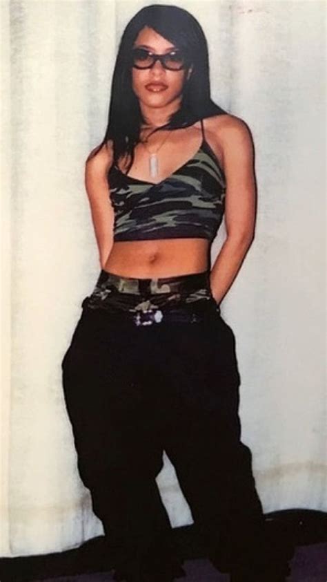Aaliyah Aaliyah Outfits Aaliyah Style Black 90s Fashion