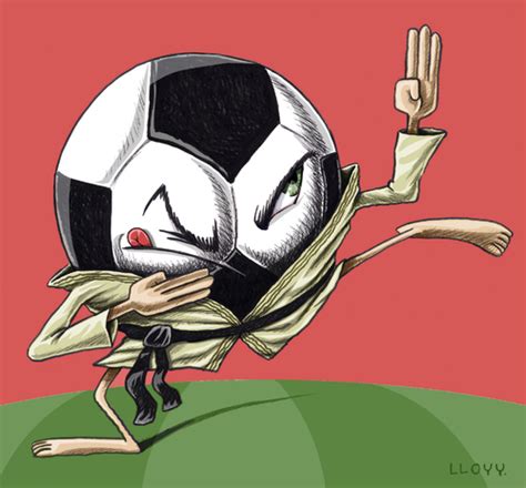Self Defence Von Lloyy Sport Cartoon TOONPOOL