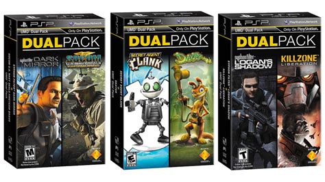 Playstation Portable Dual Packs Brings 15 Two Game Bundles To Stores