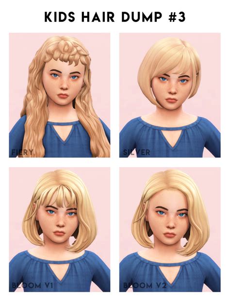 Sims 4 Cc Maxis Match Pastel Hair Regvsa
