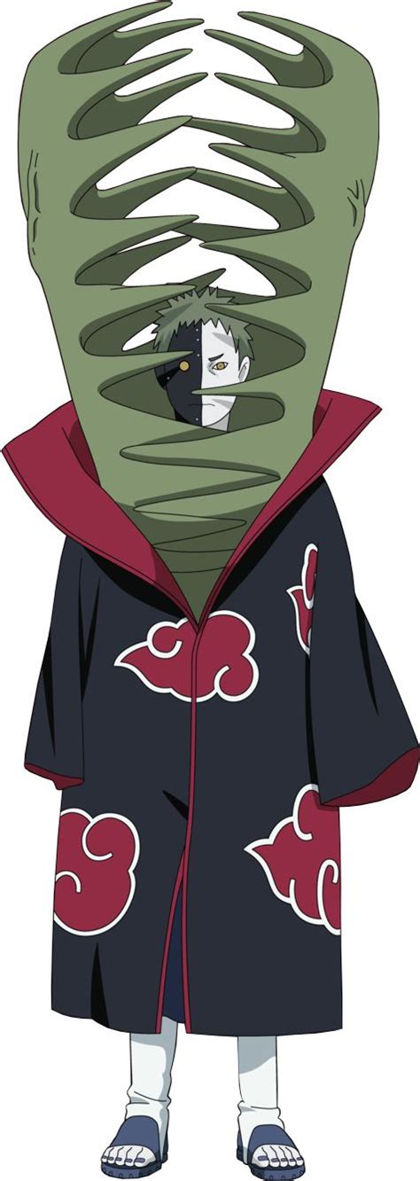 Zetsu Tenue Akatsuki Anime Personagens Naruto Shippuden Desenho
