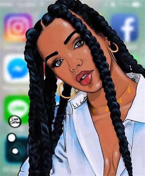 cartoons black girls wallpapers wallpaper cave