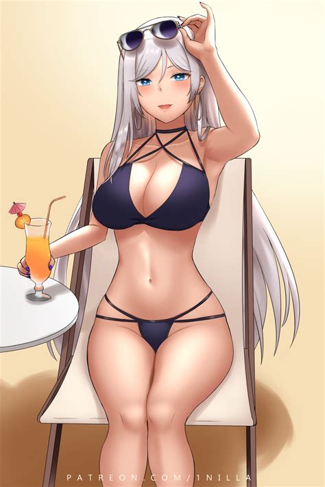 Nilla Cecilia Schariac Honkai Series Honkai Impact Rd Multi Strapped Bikini Highres