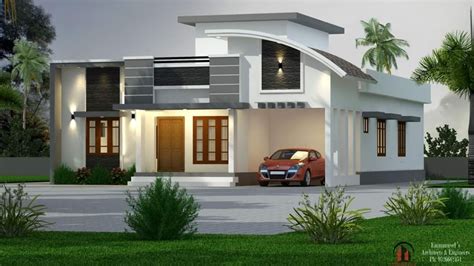 1750 Sq Ft 3bhk Contemporary Style Single Storey House And Free Plan
