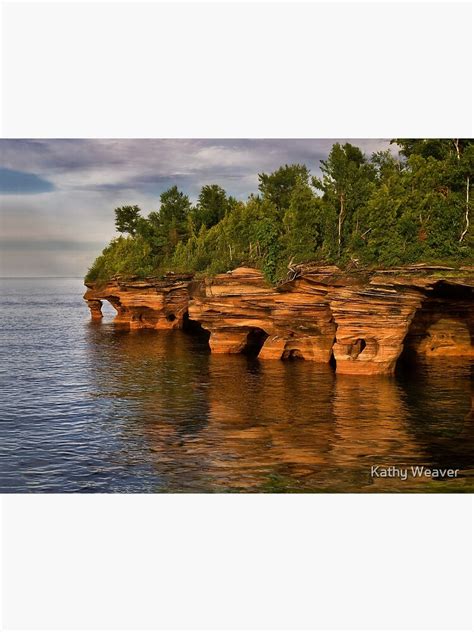 Apostle Islands Sea Caves Wisconsin Photographic Print By Kdxweaver