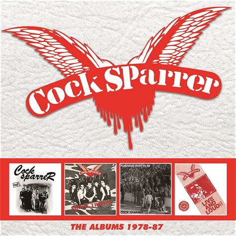 Cock Sparrer The Albums 1977 87 Boxed Cd Set Captain Oi Mass