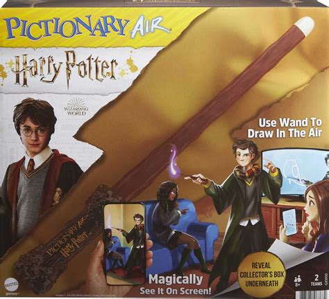 Buy Pictionary Air Harry Potter Family Drawing Game, Wand Pen, 112