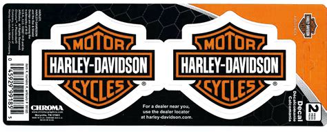 Harley Davidson Bar And Shield Indooroutdoor Decal American Stickers