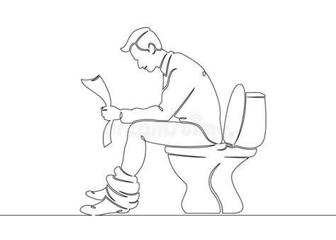 Toilet sketch stock vector. Illustration of creative - 26975230