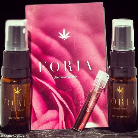 Pot Based Sexual Lubricant Foria Goes On Sale In Colorado Daily Mail Online