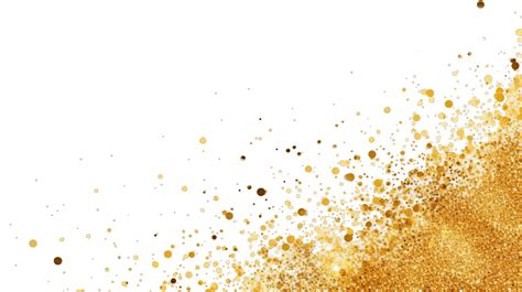 Ai Generated Gold Glitter Texture Transparent Background 35754894 Png