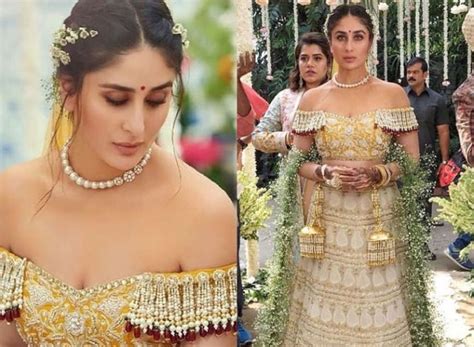 Kareena Kapoors Onscreen Bridal Look From Veere Di Wedding కరీనా కపూర్ మురిసిపోతోంది