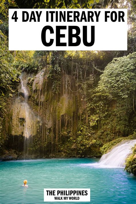 The Ultimate Itinerary For An Adventurous Trip To Cebu Philippines We