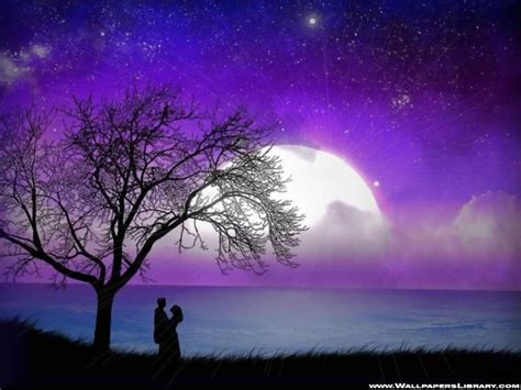 Free Download Beautiful Romantic Moonlight Wallpapers 1280x1024 For