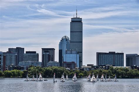 Summer Sailing On The Charles Photograph By Tricia Marchlik Fine Art