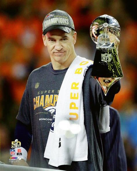 2016 Super Bowl 50 Peyton Manning Denver Broncos 8x10 Photo Poster