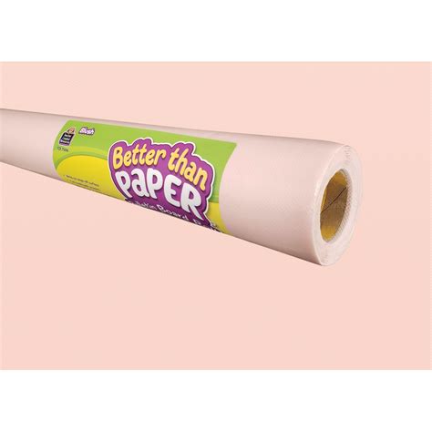 Blush Better Than Paper Bulletin Board Roll Tcr77494 Teacher