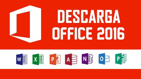 Descarga Office 2016 Full Youtube