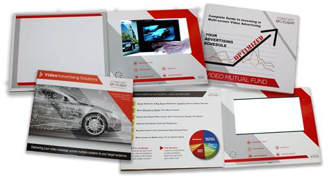 Video Brochure Comcast Spotlight - TV In A Card | Video Business Card