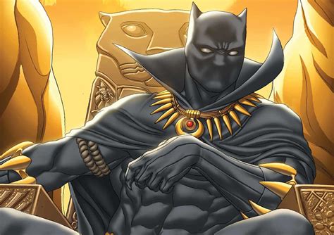 Marvel Comics Black Panther Wallpapers Wallpaper Cave