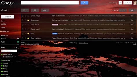 New Gmail Custom Themes Let You Set Your Own Background Image The Verge