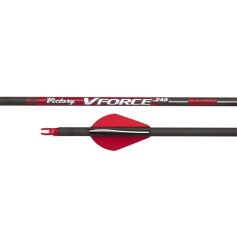 Victory Vforce Sport Arrow Fletched W Blazer Vanes Archery Country