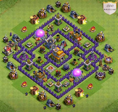 10 Best Th7 Farming Base Links 2022 New Loot Protection Coc Bases