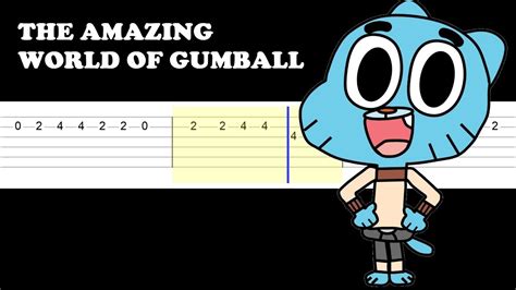 Amazing World Of Gumball Theme Song Ukulele Chords Theme Image