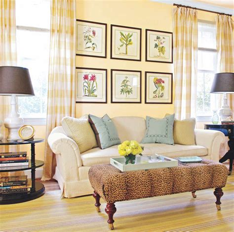 Living Room Pics With Yellow Walls Baci Living Room