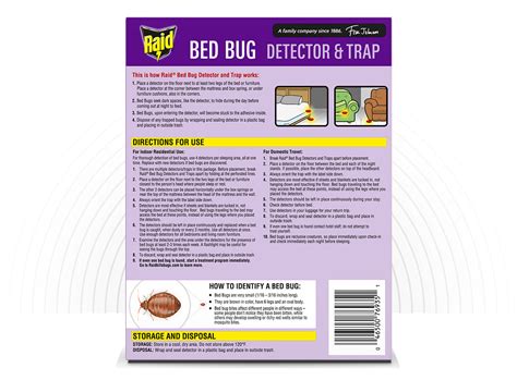 Raid bug spray comes in many different varieties and formulations. RAID® BED BUG DETECTOR & TRAP
