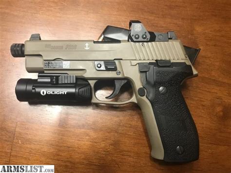 Armslist For Saletrade Sig P226 Mk25 Rx Fde With Red Dot And