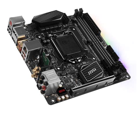 Msi Z270i Gaming Pro Carbon Ac Intel Z270 Socket 1151 Motherboard