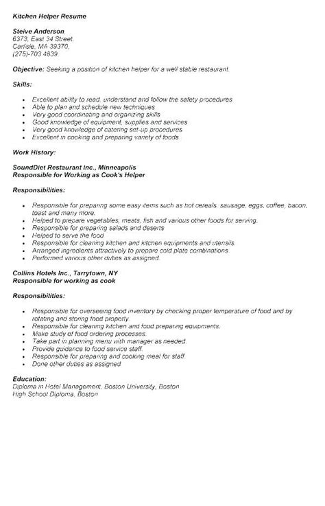 Kitchen gun roblox ad template skyscraper. Job Description Of Kitchen Helper In A Restaurant ...