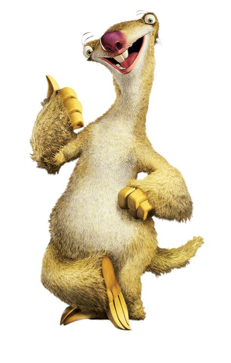 Sid The Sloth Png 2 By Gameroiren On Deviantart Png Smooth Edges