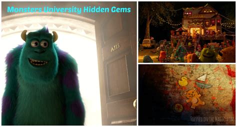 Tiggerific Trivia ~ Monsters University Hidden Gems Focused On The