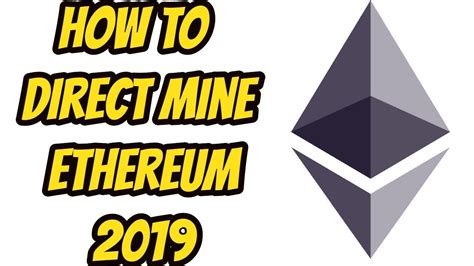 This is the speed of your mining rig. How to Direct Mine Ethereum 2019 - YouTube