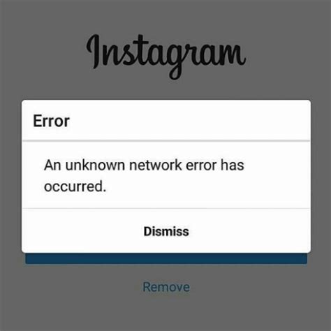 Cara Mengatasi Error Instagram An Unknown Network Error ...